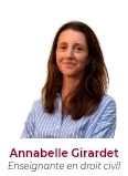 Annabelle Girardet Enseignante Droit Civil